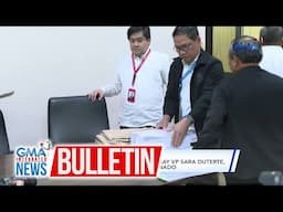 Articles of impeachment laban kay VP Sara Duterte, opisyal nang... | GMA Integrated News Bulletin