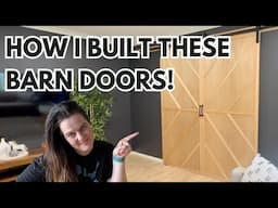 How To Build & Install DIY Custom Barn Doors