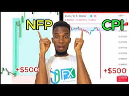 MAKING $1000 TRADING NEWS! || HOW TO TAKE ADVANTAGE OF FOREX NEWS EVENTS TO MAKE MONEY || CPI || NFP