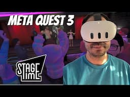 Meta Quest 2 / 3 / 3s Stagetime Early Access Gameplay + Impressions | Next Big Social App On Quest?