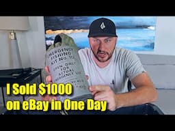 I Sold $1000 on eBay in One Day and This is What Sold!