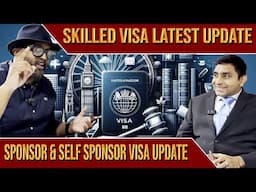 Skilled visa Latest Update 2025 | Self Sponsored visa Latest Update 2025 | Sponsored visa Update2025