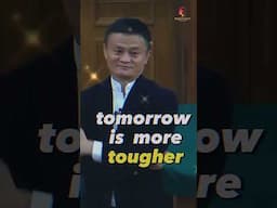 Tomorrow is more Tougher- Jack Ma Motivational Words.  #jackma #motivationalspeech