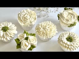 Wedding Cupcakes Aren't Hard To Decorate! I Will Show You How Step By Step - ZIBAKERIZ