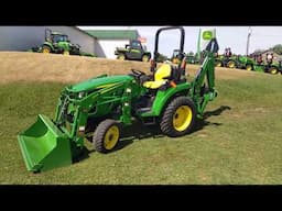 #JohnDeere 2038R with 270B backhoe