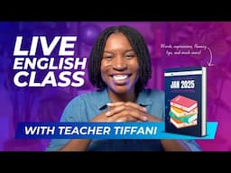 LIVE English Class | January 2025