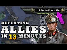 Crushing the Allies in May 1936 - Hoi4 Germany Speedrun Commentary