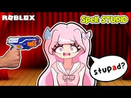 I CAN'T SPELL!!! *proceeds to spell correctly* | Roblox | Scary Spelling