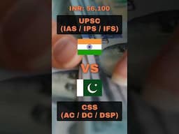 SALARY: UPSC 🇮🇳 Vs CSS 🇵🇰