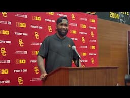 USC 2025 Signing Day Press Conference - Cornerbacks coach Trovon Reed