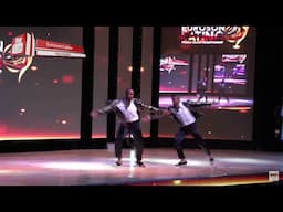 Juan Camilo Diago y Christian Delgado, CAMPEONES Parejas Salsa Masculino, Euroson 2021