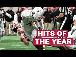 College Football 2024 HITS OF THE YEAR