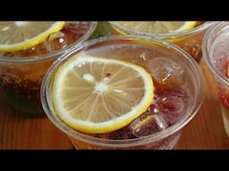 Refreshing Lemon Soda Jelly 🤤 Non Alcoholic Party Drink