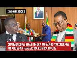 Chabvondoka Honai Bhora Musango Yarongerwa Mnangagwa Hapasisina Kumira Mushe