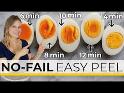 BEST HARD BOILED EGGS + 10 protein-packed meal and snack ideas!