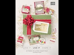 Stampin' Up! 2018 Holiday Catalog unboxing