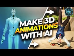 How to make CUSTOM 3D ANIMATIONS using NEW FREE AI TOOL! | Cascadeur Tutorial