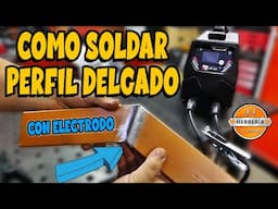 🤔 Que AMPERAJE Usar Para SOLDAR Perfil CALIBRE 20, 18, 14 Con ELECTRODO REVESTIDO 🔥