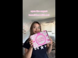 open the august kawaii box with me! #kawaiibox #kawaii #cute #unboxing #vlog