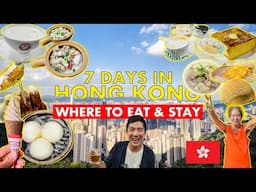 WHERE TO EAT AND STAY in Hong Kong  🇭🇰 | 7 Days in HK Part 2