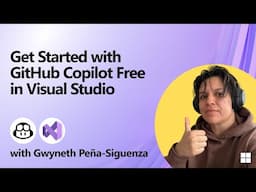 Getting started with GitHub Copilot Free in Visual Studio