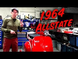 1960's Vespa Sears Allstate Scooter Restoration