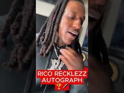 Rico Recklezz Autograph