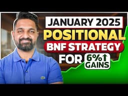 January 2025 Banknifty Positional Strategy | Theta Gainers