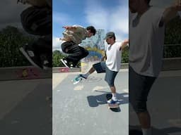 Bro cancelled my flip 🥲 #skateboarding #skate