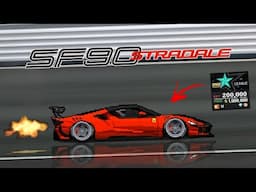 Building the Ferrari sf90 replica in pixel car racer | pro league tournament build | pcr