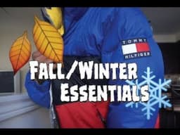 MENS WINTER FASHION ESSENTIALS HAUL 2017