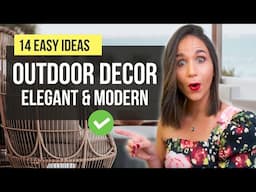 ✅ TOP 14 Backyard, Patio, Deck & Balcony Decorating Ideas 🔥 OUTDOOR LIVING Spaces | Interior Design