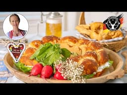 Pretzel Wreath for Oktoberfest Party ✪ MyGerman.Recipes