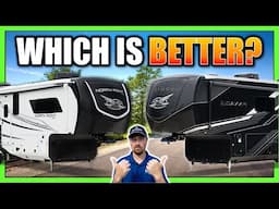 Which is BETTER⁉ Pinnacle vs North Point Luxury Jayco Fifth Wheel RV Comparison & Differences!