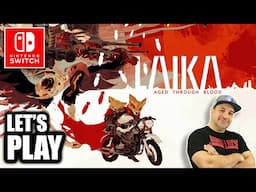 Let's Play LAIKA Aged Through Blood on Nintendo Switch LIVE | Is this Motorvania Worth it?