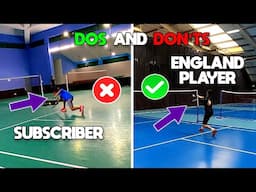 Mistakes Our Subscribers Make || Dos And Don'ts In Badminton