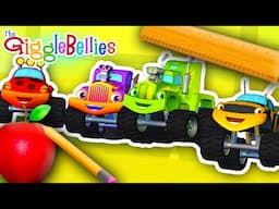 Back to School Song | Learn Days, ABCs and Opposites | GiggleBellies