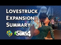 Sims 4 Lovestruck Features - Gameplay/Livestream Summary