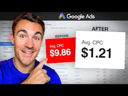 How To MASSIVELY Reduce Google Ads Cost Per Click