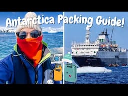 What to Pack for Antarctica! It's not as cold as you think!