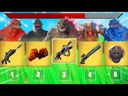 The *RANDOM* GODZILLA Challenge in Fortnite