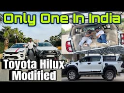 7 Lakh+ Modifications On Toyota Hilux😳Systumm Hang Kar Diya🔥#systumm #trending #viral