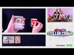 Pokémon TCG: Stellar Crown ETB Unboxing LIVE VOD