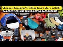 CHEAPEST Camping & Trekking Gear Store in Delhi with All India delivery | Car Camping Accessories