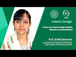 Lecture 12: Interior-Design-Finishes, Materials and Specifications