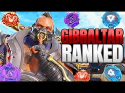 High Level Gibraltar Ranked Gameplay - Apex Legends (No Commentary)