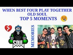 When Best 4 Play Teammates Play Together Top 5 Moments Of Old Soul I PUBGMOBILE