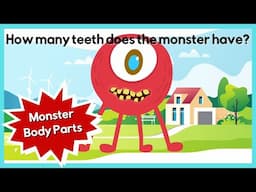 Fun ESL Body Parts with Monsters