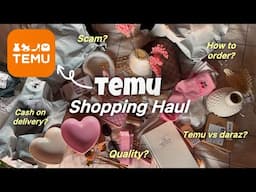 MY TEMU EXPERIENCE (Temu Haul) 📦