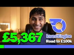 Journey to £100k with My InvestEngine Portfolio: January 2025